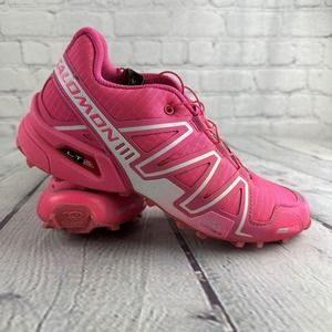 Salomon Speedcross 3 Trail Running Light‎ Weight Muscle Shoes Woman’s Size 8